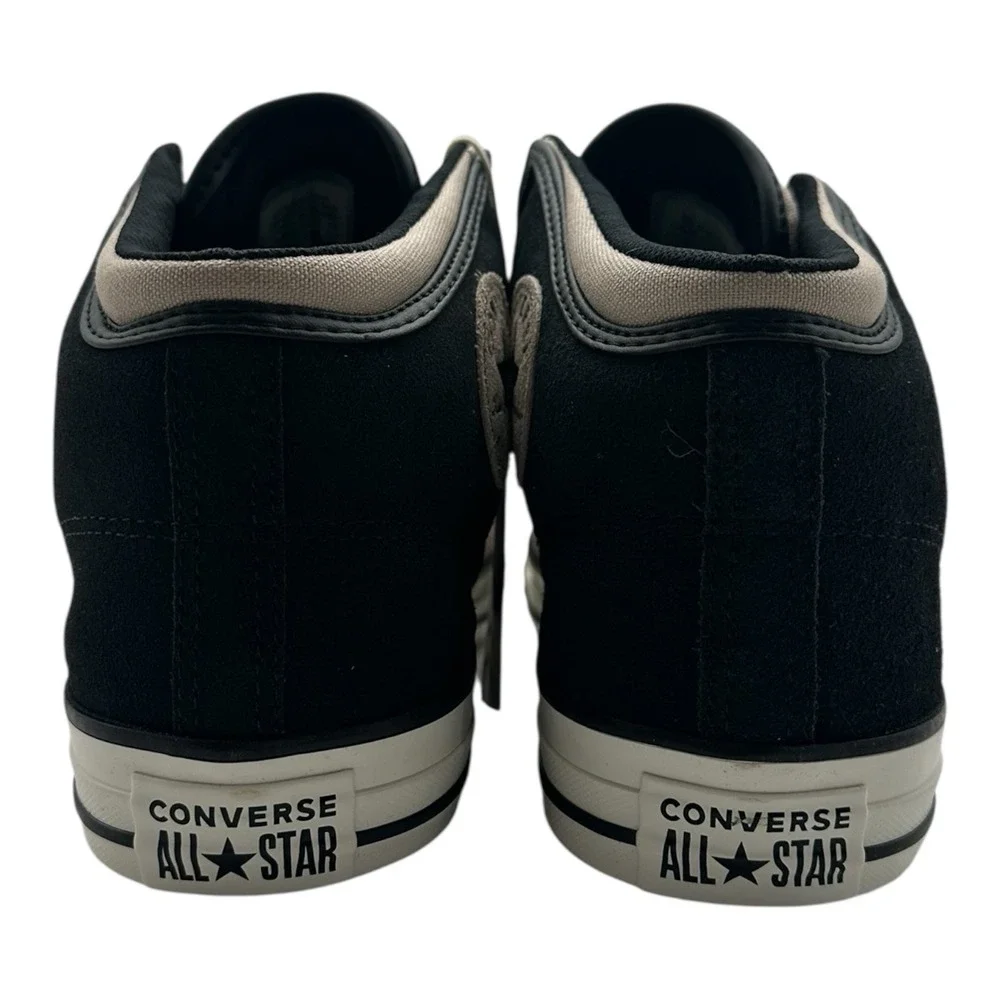 Converse CTAS High Street Mid Shoes Mens Sz 9 Papyrus/Black Sneakers‎ A14294C